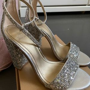Glittery heels